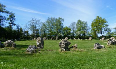 The Rollright Stones, Chipping Norton, England