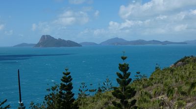 Pentecost and Lindeman Islands, from Hamilton Island