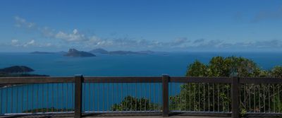 Pentecost Island, Lindeman Island from Passage Peak, Hamilton Island