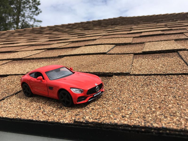 Mercedes (for the cost of the roof & soffit work, we could have purchased a...)