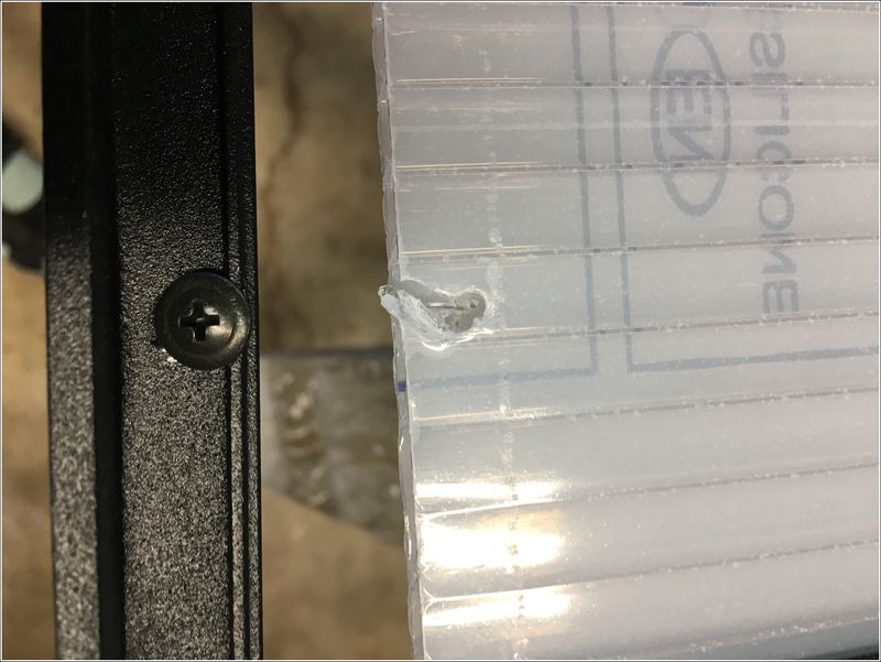 Torn vent edges from factory - easy fix