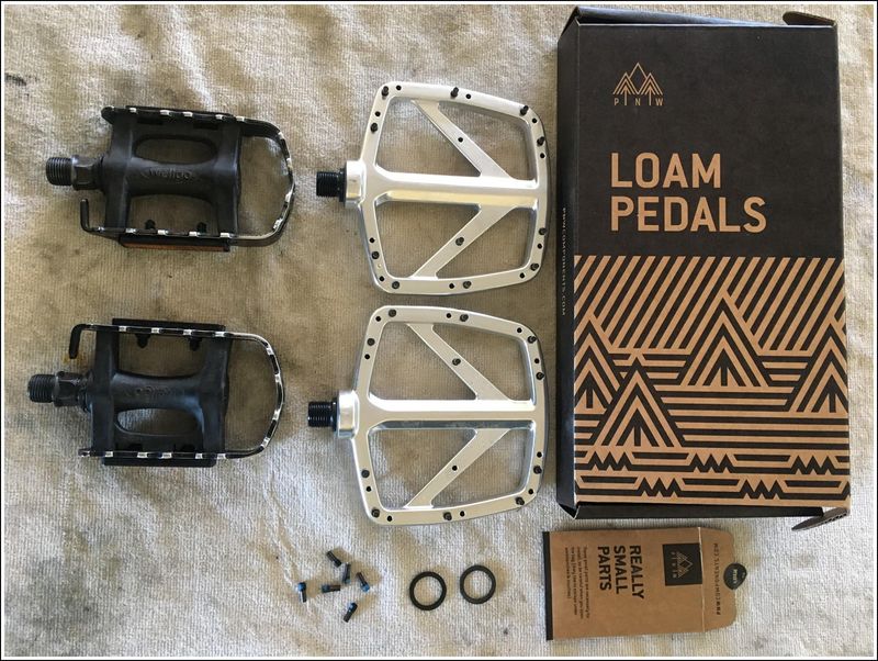 New pedals - with about 3K miles, originals were worn out