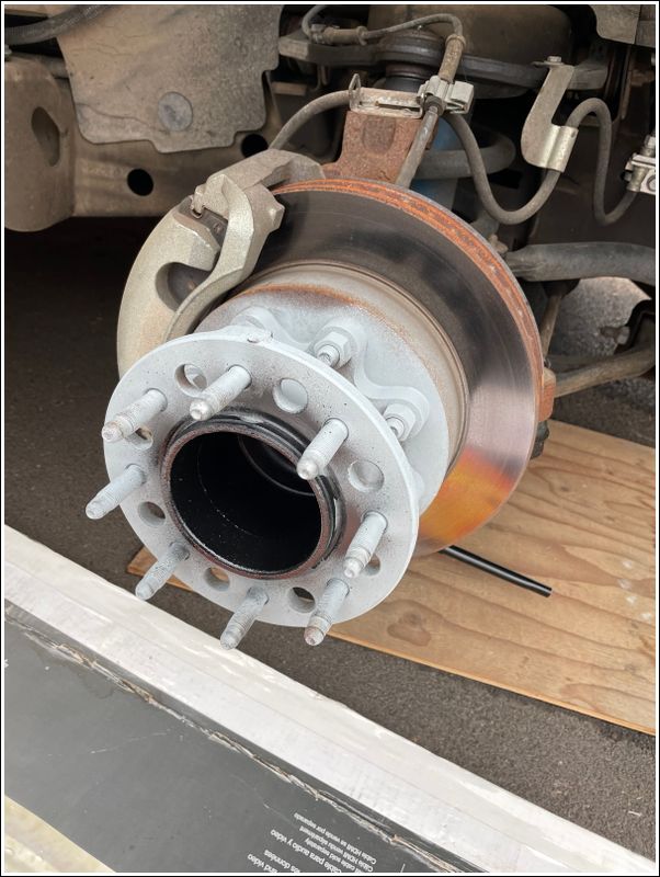 Reducing rust at the mating surfaces