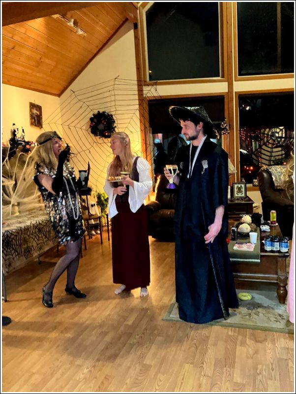 2024 Halloween party at the Watsons!