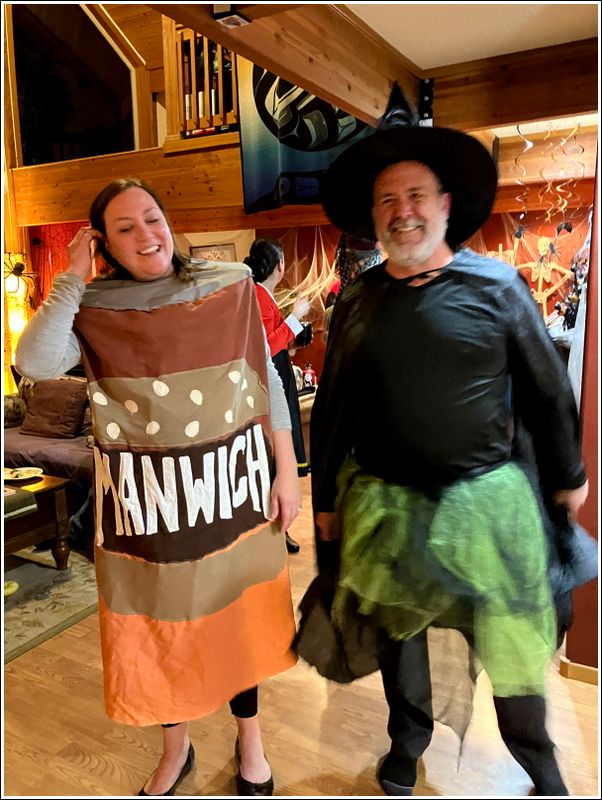 2024 Halloween party at the Watsons!