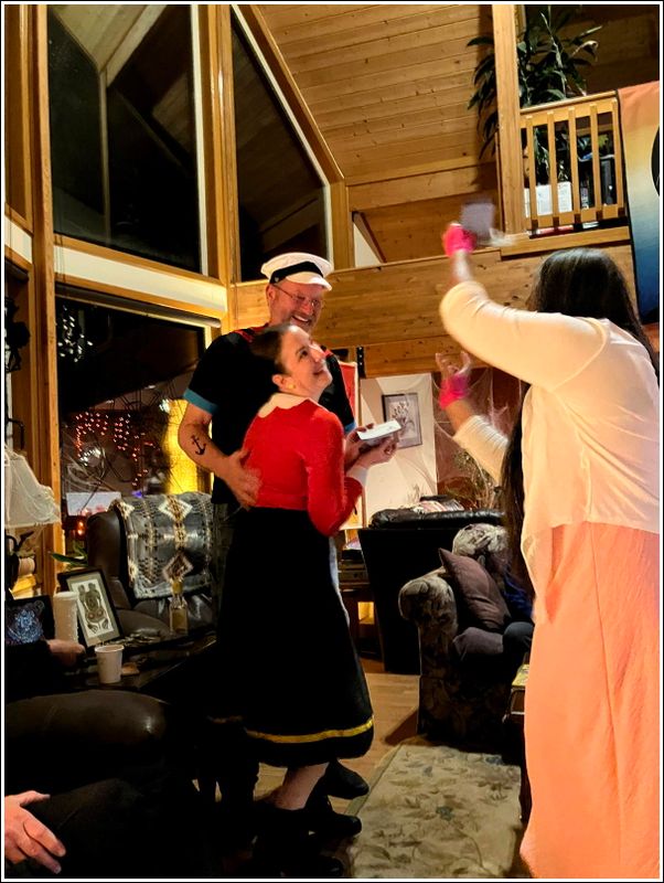 2024 Halloween party at the Watsons!
