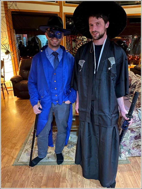 2024 Halloween party at the Watsons!