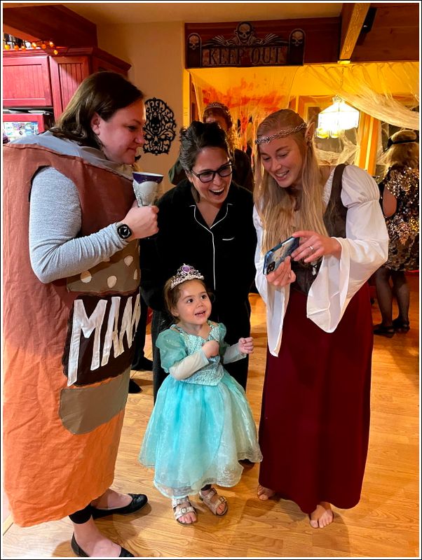 2024 Halloween party at the Watsons!