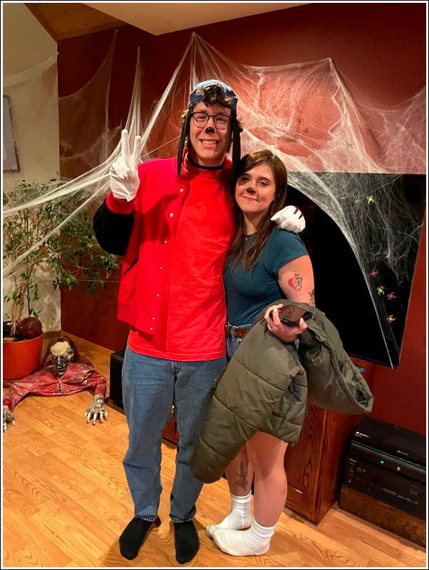 2024 Halloween party at the Watsons!