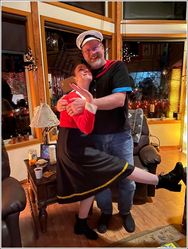 2024 Halloween party at the Watsons!