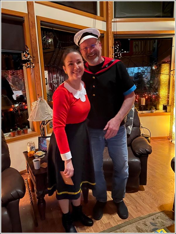 2024 Halloween party at the Watsons!