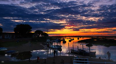 Blakeney High Tide Sunset this Evening.jpg