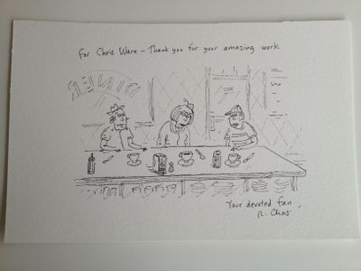 Small sketch no. 5, for Chris Ware