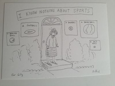 Small sketch no. 6, for my sister Gilly