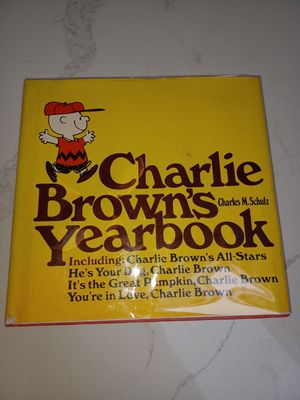 Charlie Brown's Yearbook (1971) (inscribed with original drawing of Snoopy)