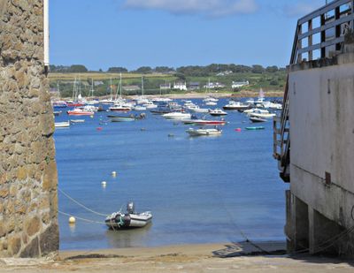 Hugh Town harbour