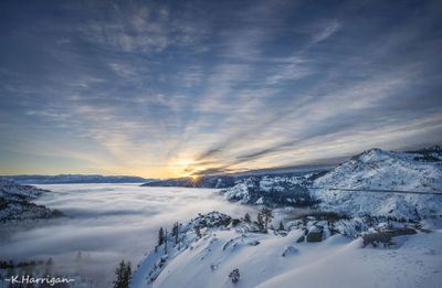 Winter Sky - Donner Summit