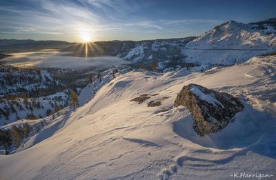 Winter Sunrise - Donner Summit