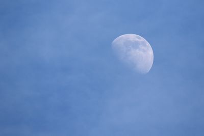 Gibbous in the Clouds