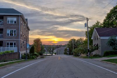 First Fall Sunset