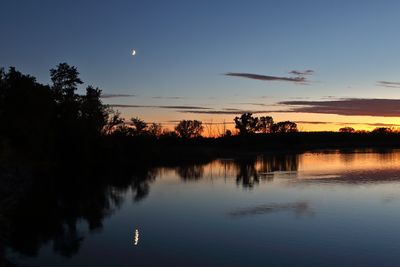 Moon Over Pickerel