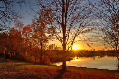 Fall Sunset