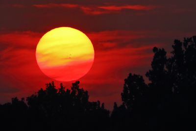 Sunset in the Haze