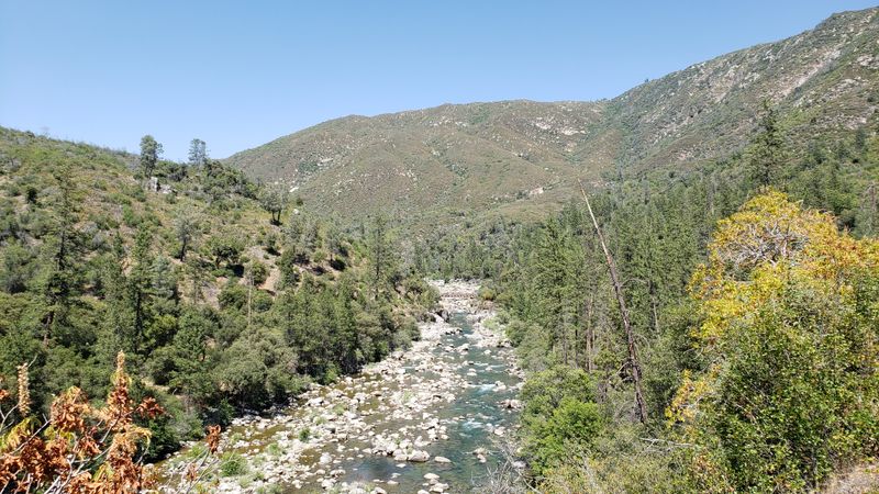 Tuolumne River and Lumsden Bridge