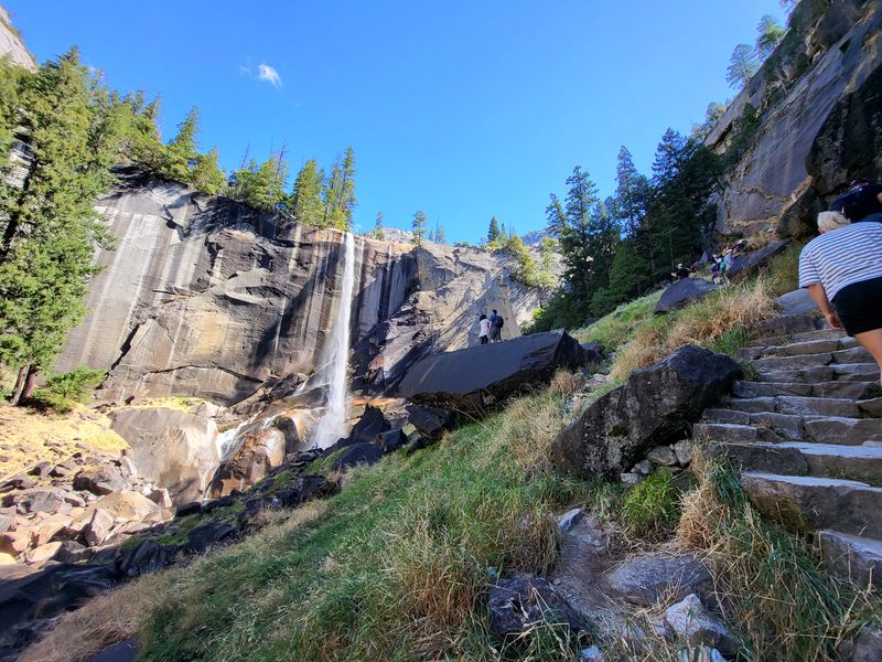 Stairs on the Mist Trail, Vernal Fall