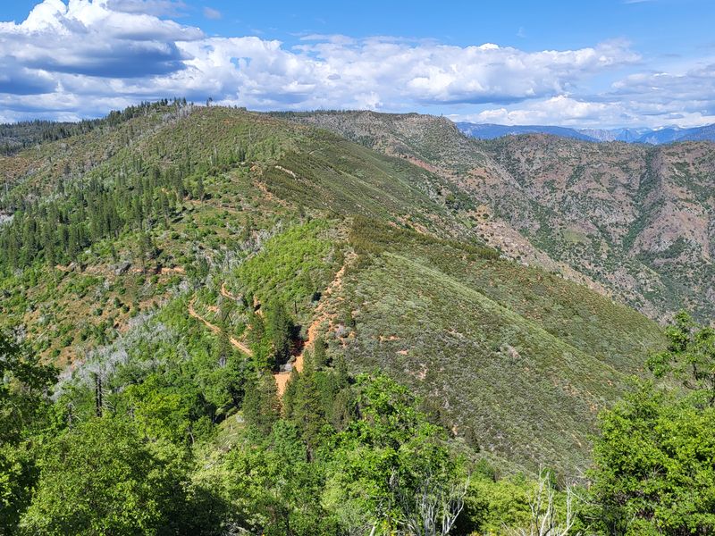 Saddle North of Trumbull Peak