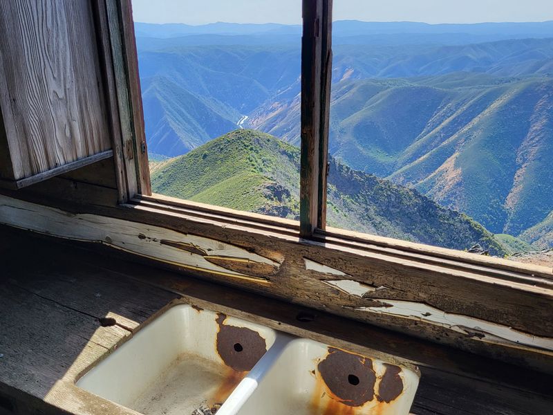 Kitchen View:  Merced River and CA-140 Below