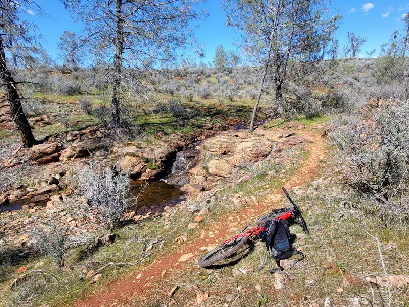 Waterfall Along Middle Earth Trail