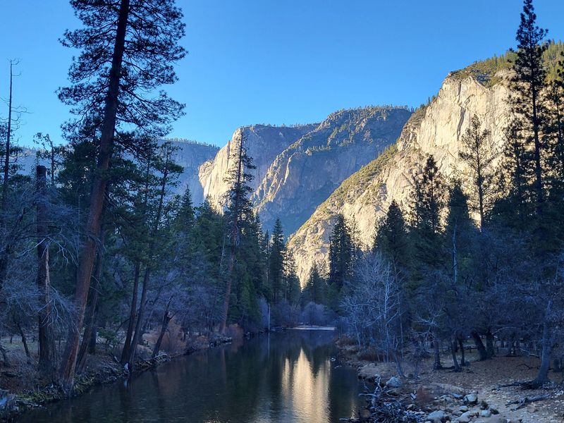 Merced River at Pines Campgrounds