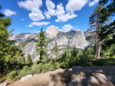 Half Dome, Mt Broderick, Liberty Cap