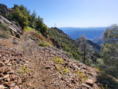 Start of Trail to Lookout Tower