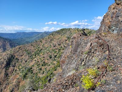 Cliffy Section of Trail