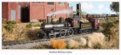 Southern Railways 4-4-0 Locomotive