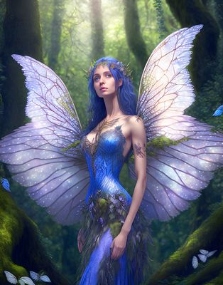 Fairy Princess , Deep Dream Generator