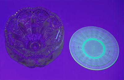 Magnesium Glass vs Uranium Glass 395 nM Longwave UV