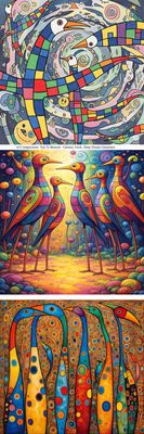 Organic Art and Software Generated Images