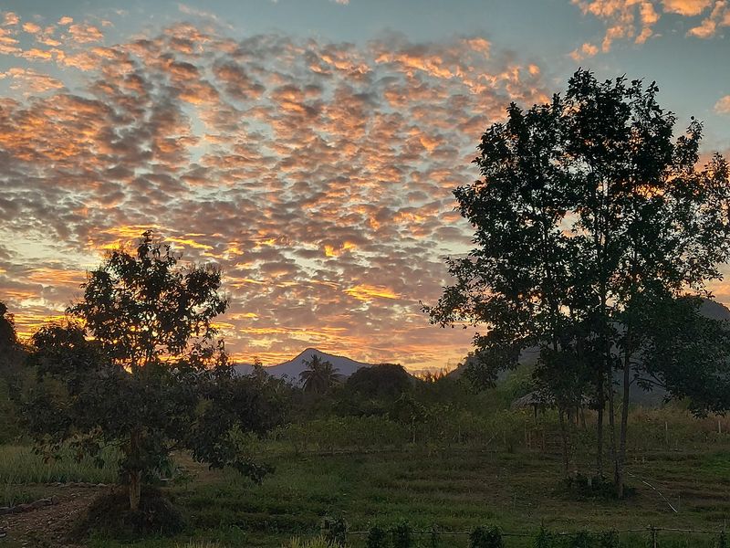 Sunset at Baan Maka Nature Resort