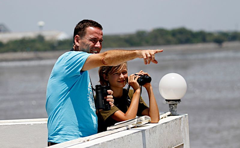 Father and daughter