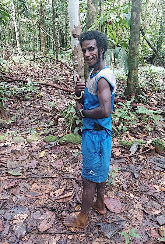 Papuan man