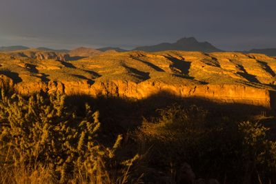 Four Peaks from Superstition Wilderness