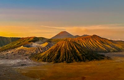 Bromo Volcano during sunrise