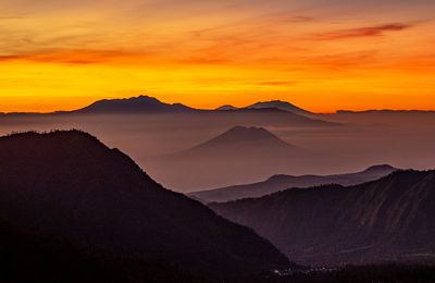 Sunrise in Tengger Semeru N.P.