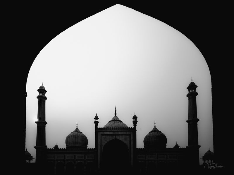 The Jama Masjid, Delhi