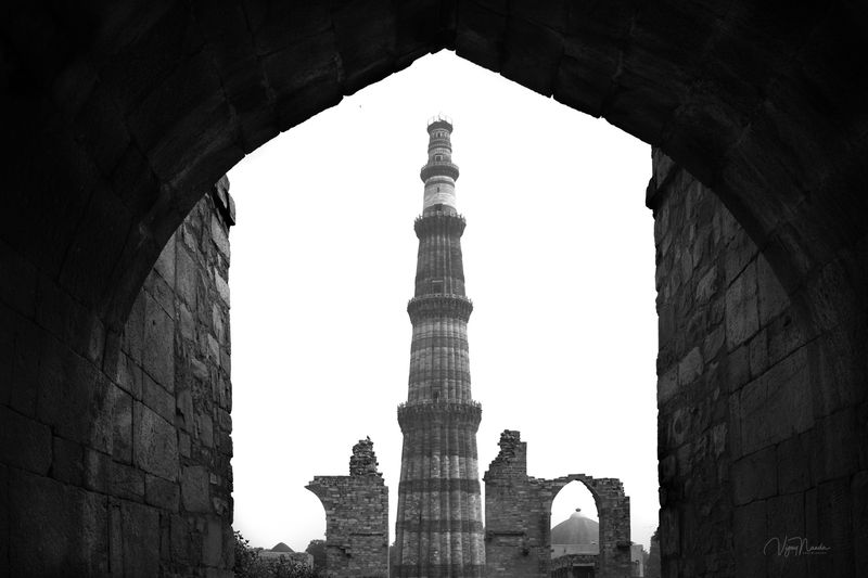 The Qutab Minar, Delhi