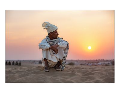 The Desert Sunset