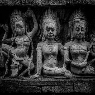 Angkor Wat in Monochrome